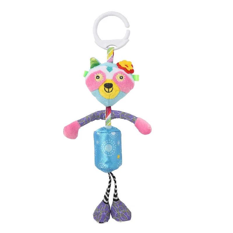 My Best Friend Pink And Blue Hanging Musical Toy / Wind Chime Soft Rattle