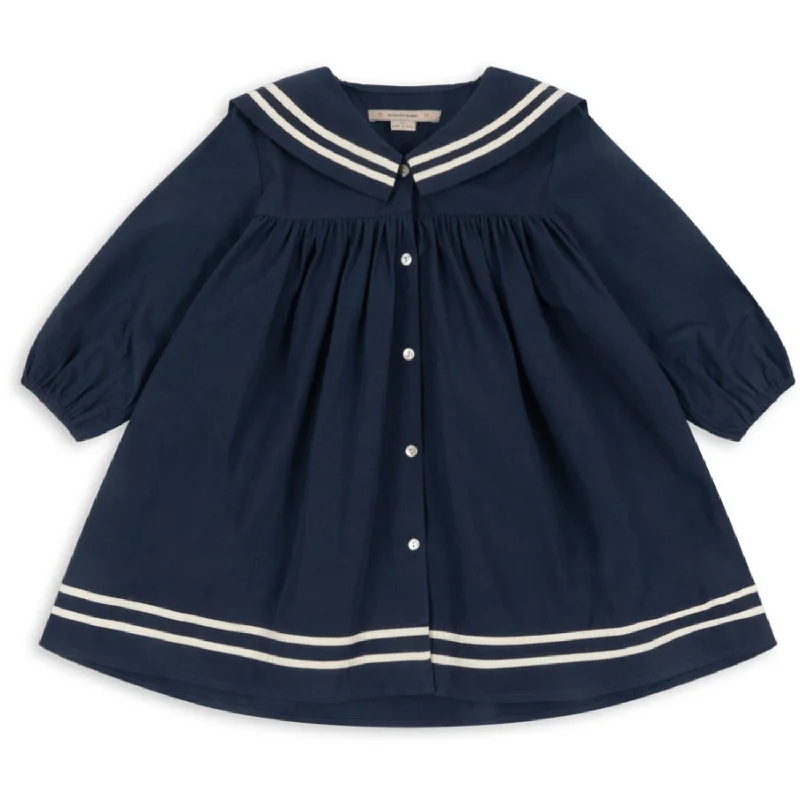 Opaque DressKonges Sløjd Navy Blazer Sailor Dress Gots