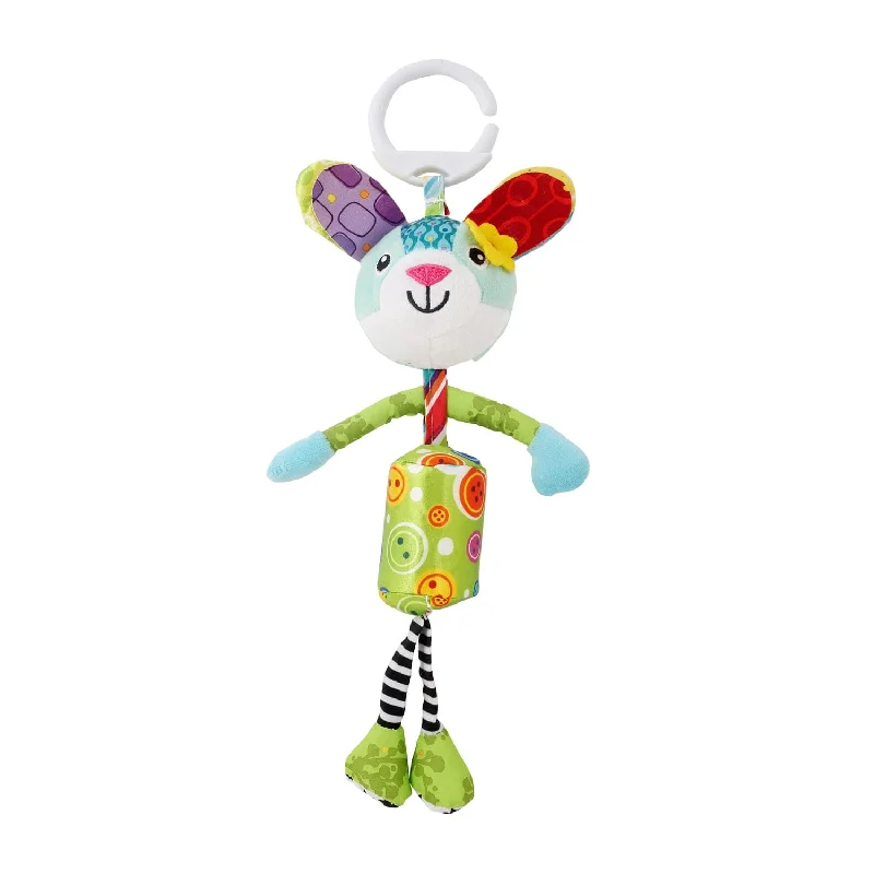 Mr. Flourist Green Hanging Musical Toy / Wind Chime Soft Rattle