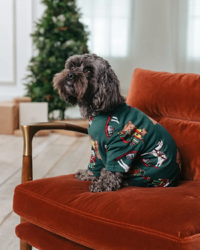 Pet Christmas Toys Print Pyjama T-shirt