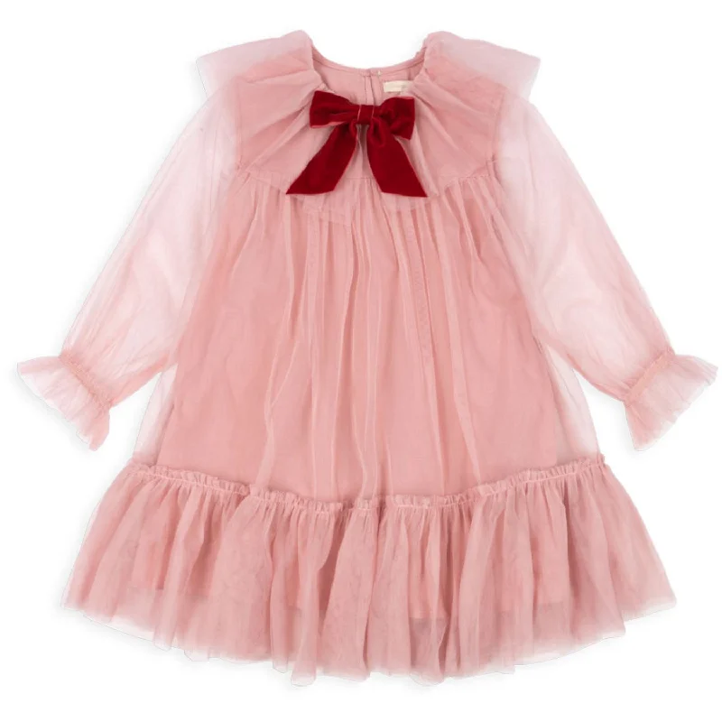 Geometric DressKonges Sløjd Mellow Rose Bow Dress