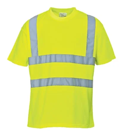 Glitter ShirtsBudget Portwest Hi Vis Wicking Tee Shirt Sml - 5XL S478