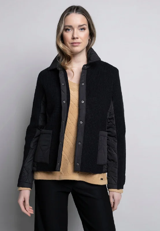 Performance JacketsButton-Front Jacket With Pockets