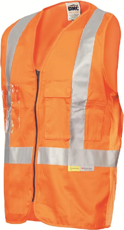 Travel JacketsDNC Day/Night Cross Back Cotton Safety Vests (3810)