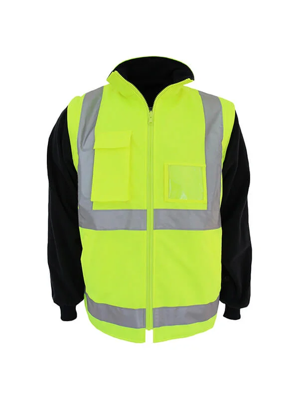 Linen JacketsDNC Hi Vis "H" pattern D/N R/Vest (3965)