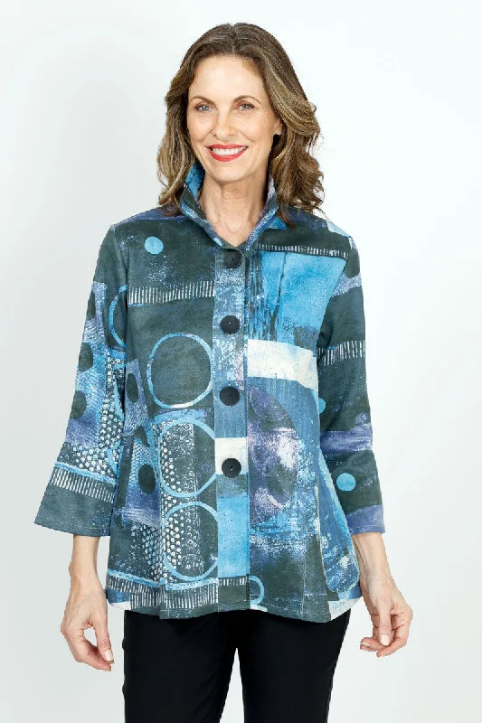 Collaborative JacketsFrederique Circles & Blocks Jacket