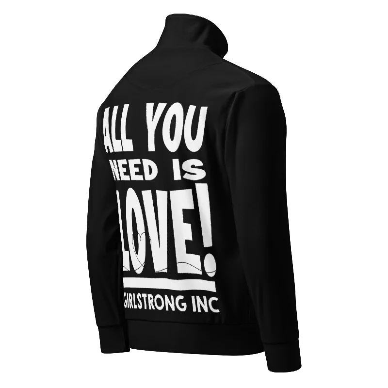 Artist JacketsGS GRAPHIX TRACK JACKET BLACK - ALL YOU NEED IS LOVE