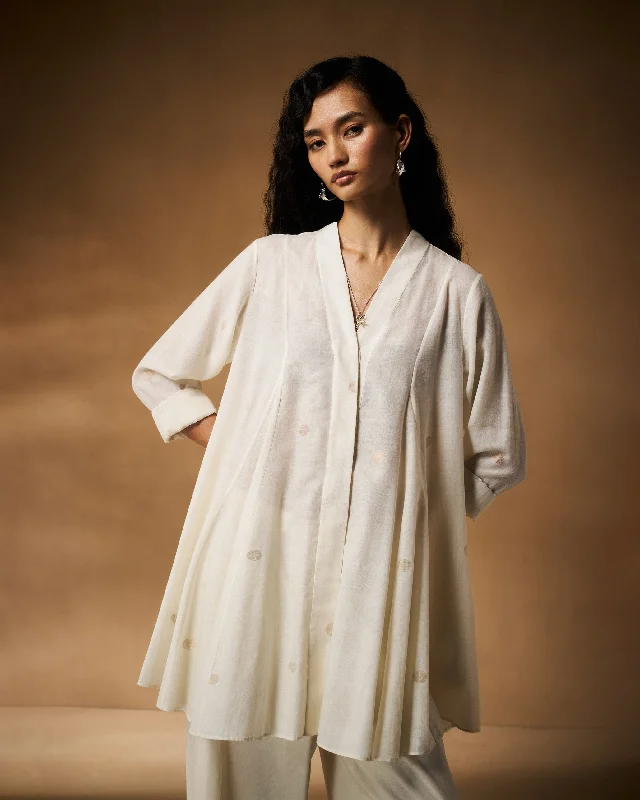 Recycled Fabric ShirtsInaayat Shirt - Ivory