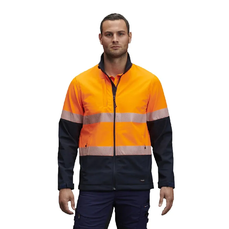 Metallic JacketsKing Gee Hi-Vis Reflective Ripstop Softshell Jacket (K05002)