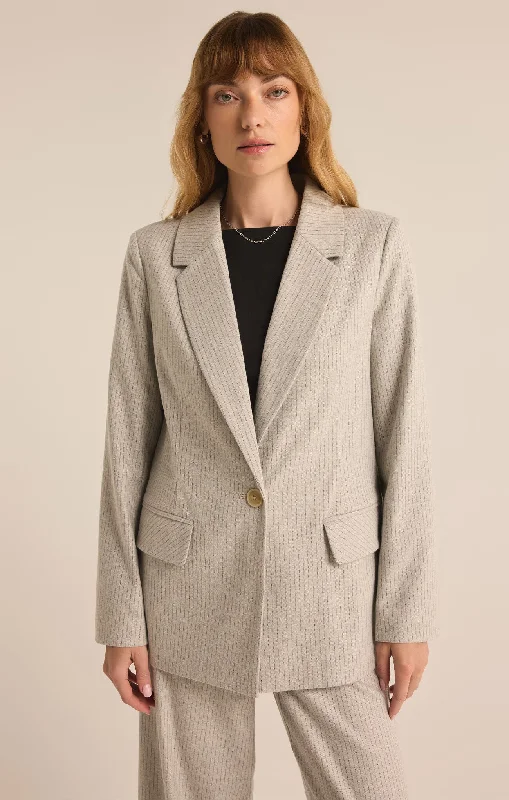 Running JacketsMonroe Pinstripe Blazer