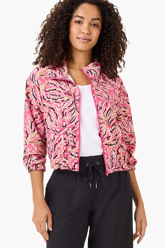 Hooded JacketsNIC+ZOE Tech Stretch Shadow Floral Jacket