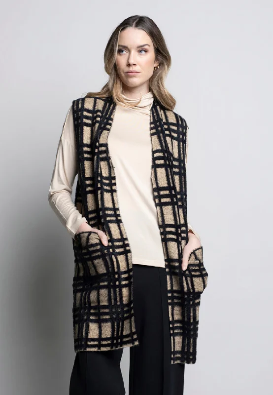 Cashmere JacketsOpen-Front Vest