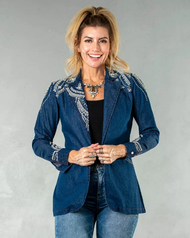 Travel JacketsPorter Denim Jacket by Vintage Collection