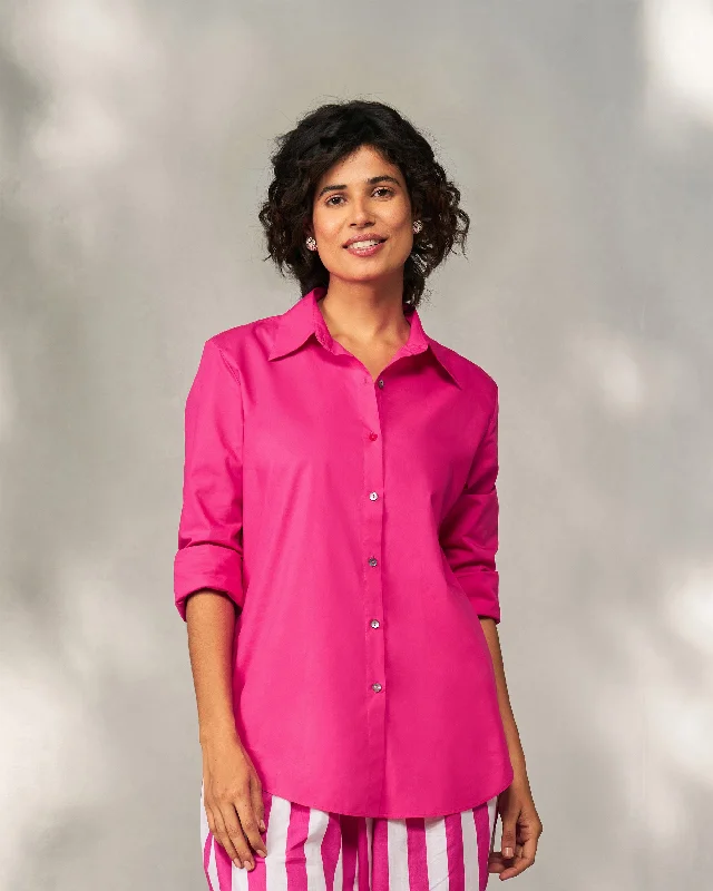 Velvet ShirtsTropico Shirt - Fuchsia