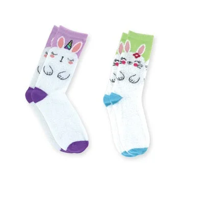 Fuzzy Bunny Socks