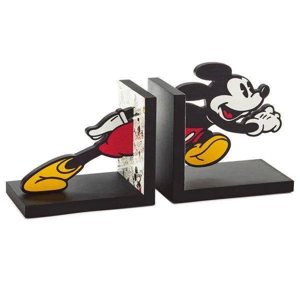 Hallmark Disney Mickey Mouse Bookends, Set of 2