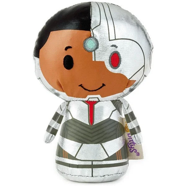 Hallmark itty bittys® Justice League™ Cyborg™ Stuffed Plush Limited Edition