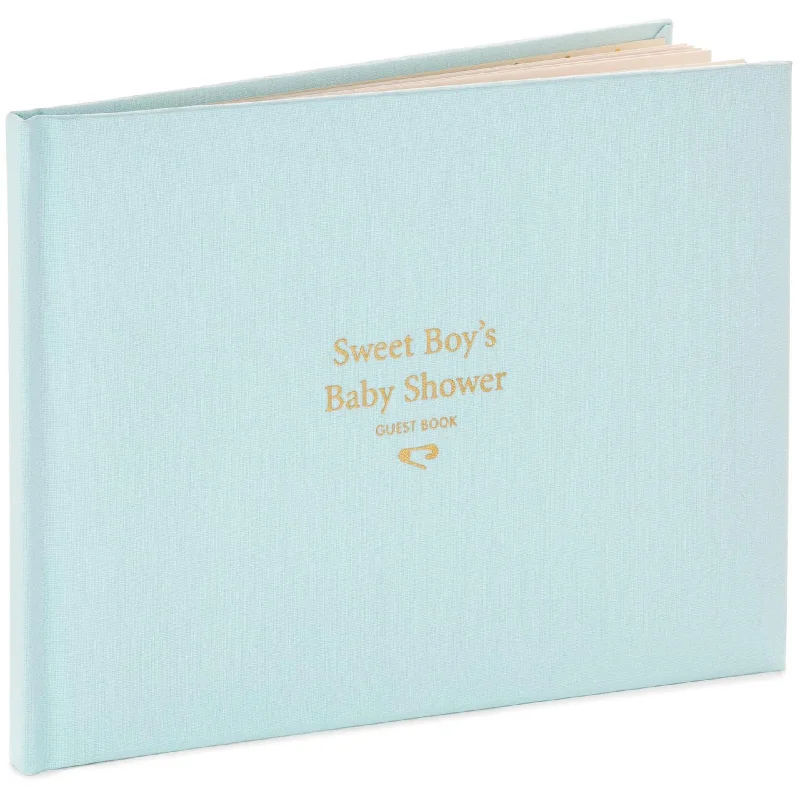 Hallmark Sweet Boy's Baby Shower Guest Book