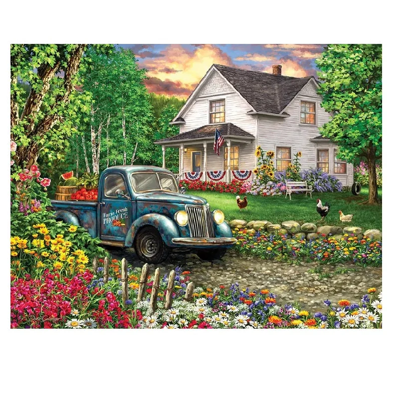 Springbok Simpler Times 500 Piece Puzzle Made in the USA