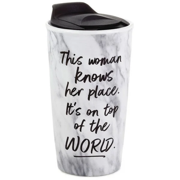 Top of the World Travel Mug, 10 oz.