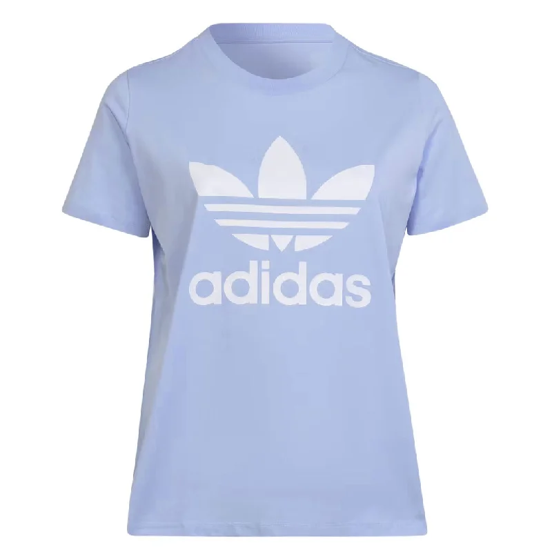 Polyester T-Shirtsadidas - Women's Adicolor Classics Trefoil T-Shirt (Plus Size) (HY8334)