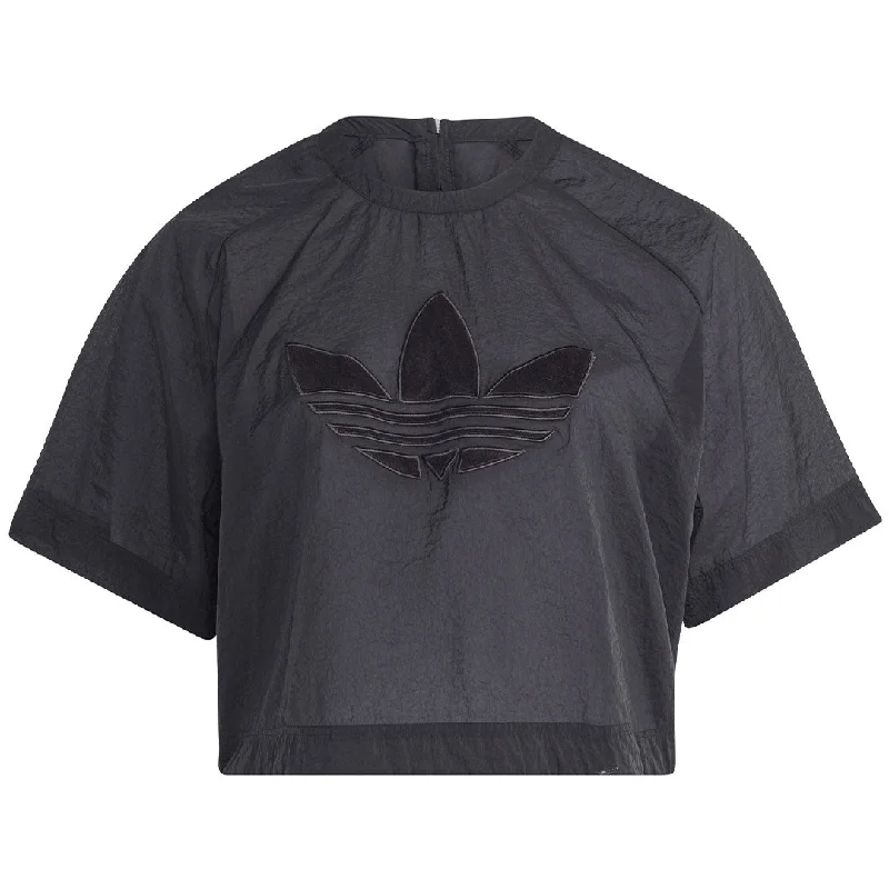 Metallic T-Shirtsadidas - Women's Always Original Cropped T-Shirt (Plus Size) (IC7229)