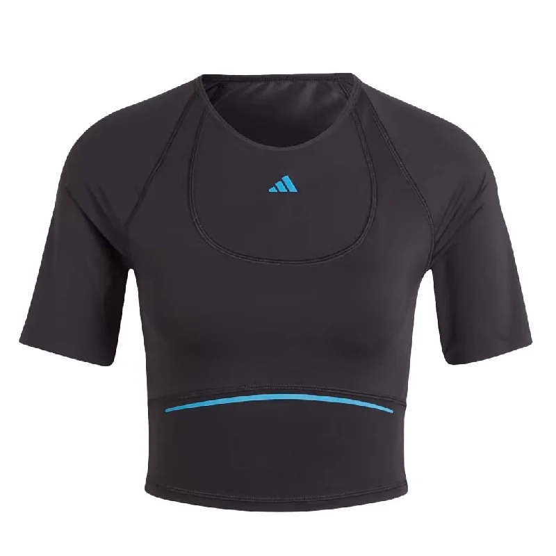 Cropped T-Shirtsadidas - Women's Hiit Heat.Rdy Training Crop T-Shirt (HN5556)