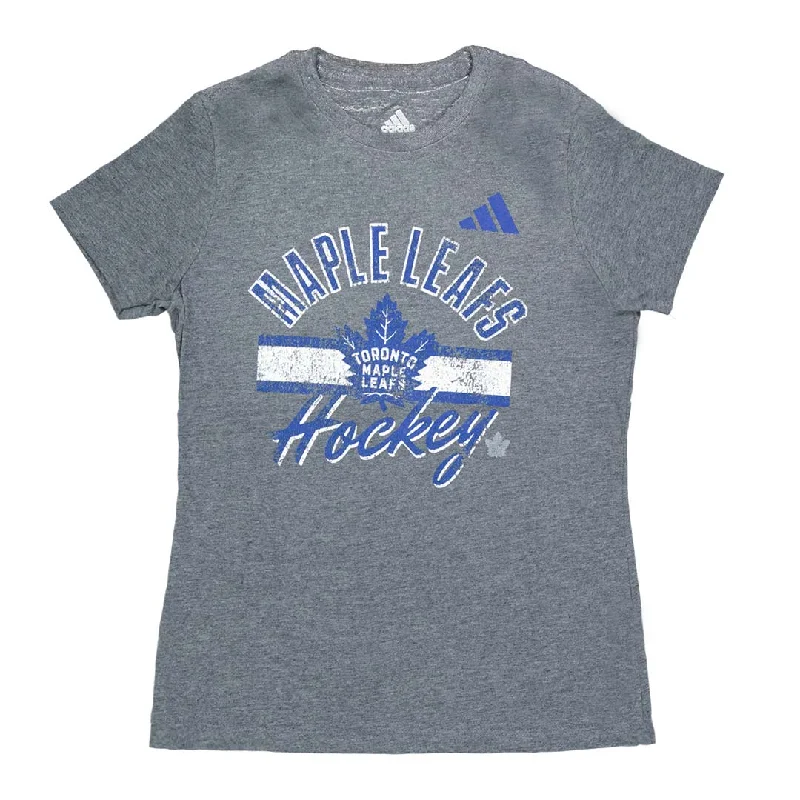 Pocket T-Shirtsadidas - Women's Toronto Maple Leafs Blend T-Shirt (IB5627)