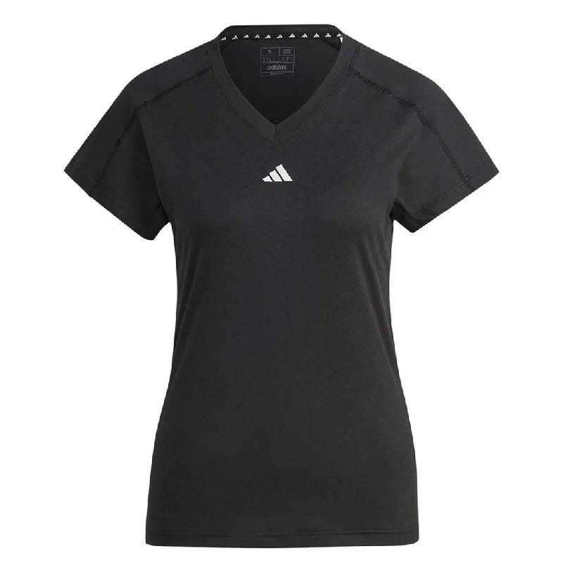 Sheer T-Shirtsadidas - Women's Train Essentials V-Neck T-Shirt (HN5543)