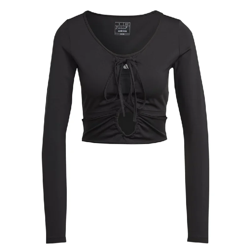 Sports Team T-Shirtsadidas - Women's Training Dance Long Sleeve T-Shirt (HS2326)