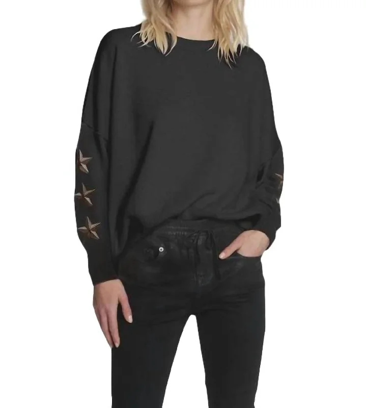 Cropped SweatshirtsMatchbox Sweatshirt In Black