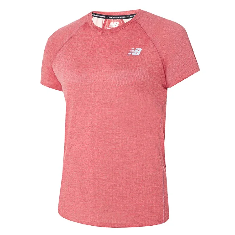 College T-ShirtsNew Balance - Women's Impact Run Short Sleeve T-Shirt (WT21262 ASO)