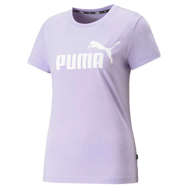 Skateboard T-ShirtsPuma - Women's Essentials Logo Heather T-Shirt (586876 70)