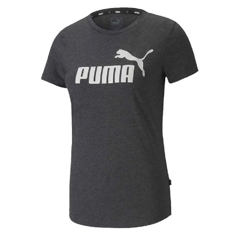 Mesh T-ShirtsPuma - Women's Essentials Logo Heather T-Shirt (852127 01)