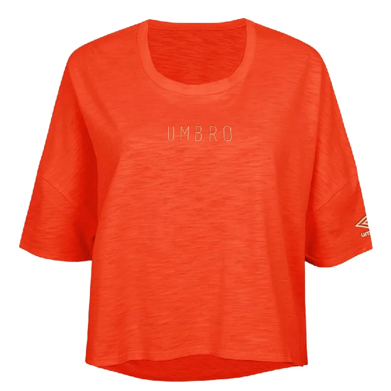 Jersey T-ShirtsUmbro - Women's Boxy T-Shirt (HUUL1UBF8 UK8)