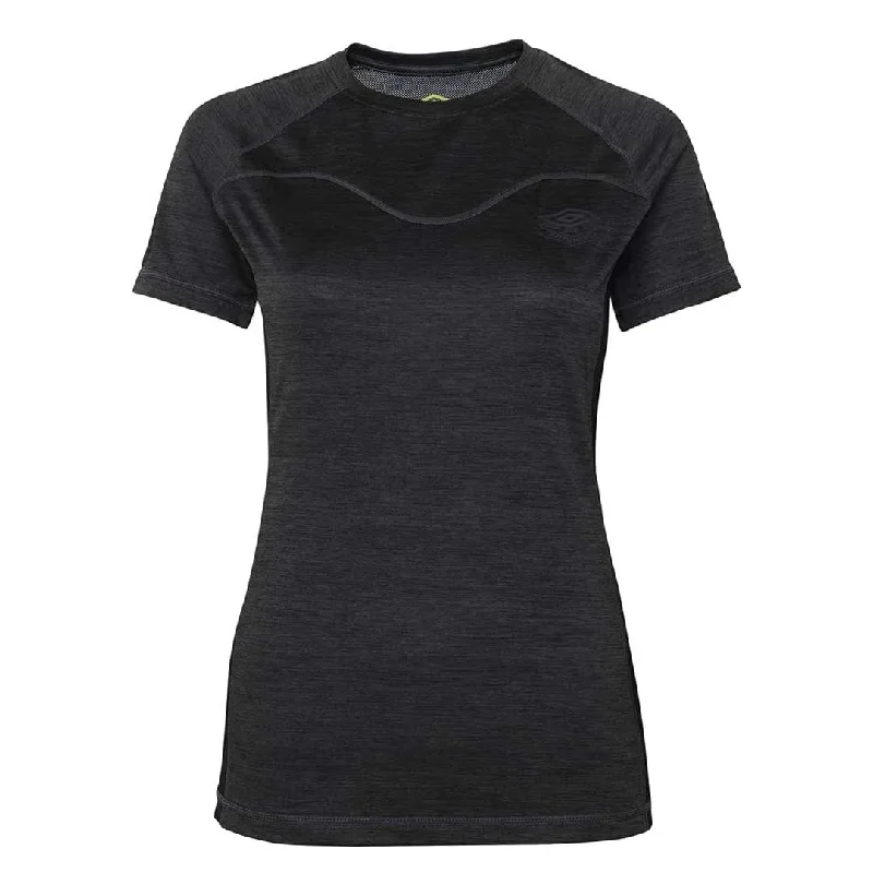 Metallic T-ShirtsUmbro - Women's Pro Training Marl Poly T-Shirt (HUUL166113U 1AP)