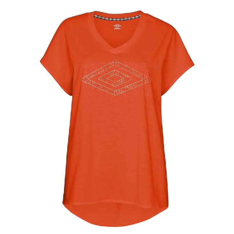 Slim Fit T-ShirtsUmbro - Women's Graphic Dolman T-Shirt (HUUL1UBGC UK8)