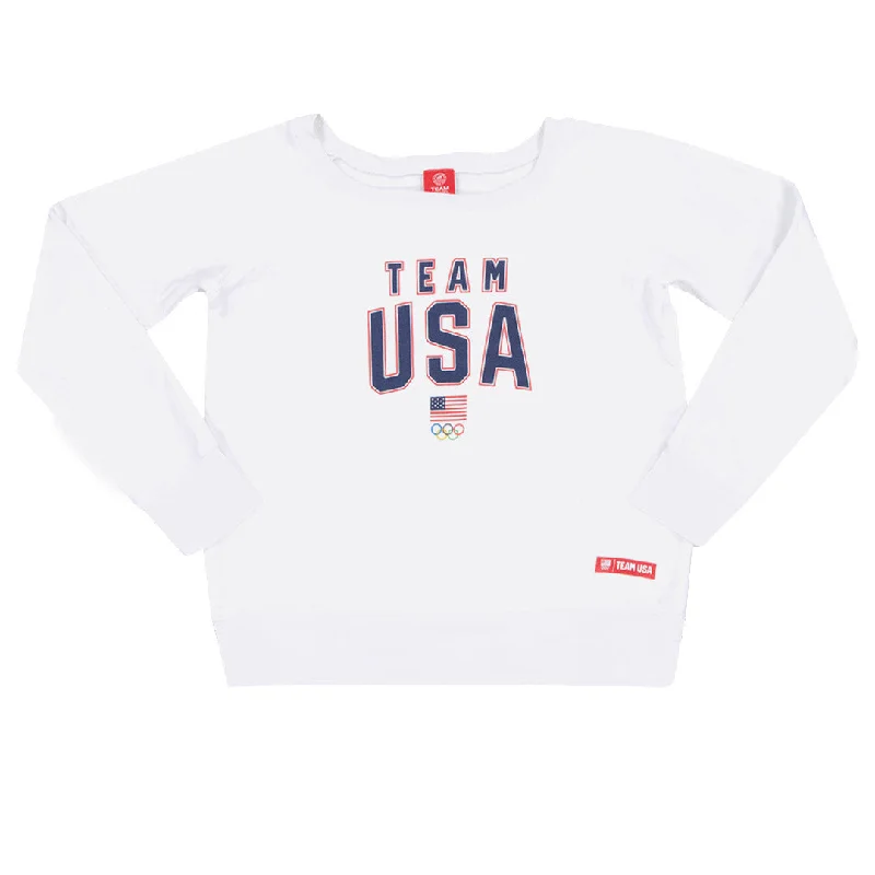 Workout SweatshirtsWomen's Team USA Olympic Sweatshirt (K691C1NUS)