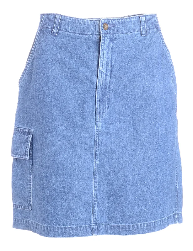 Cropped T-ShirtsWoolrich Denim Skirt