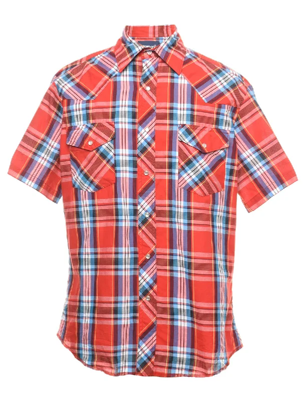 Colorblock T-ShirtsWrangler Checked Western Shirt - M