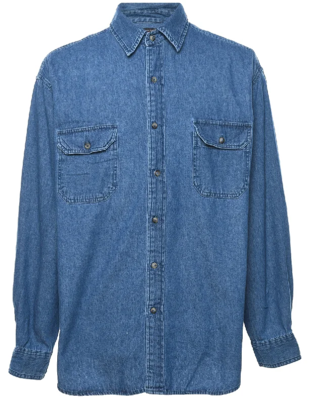 Zippered T-ShirtsWrangler Denim Shirt - XL