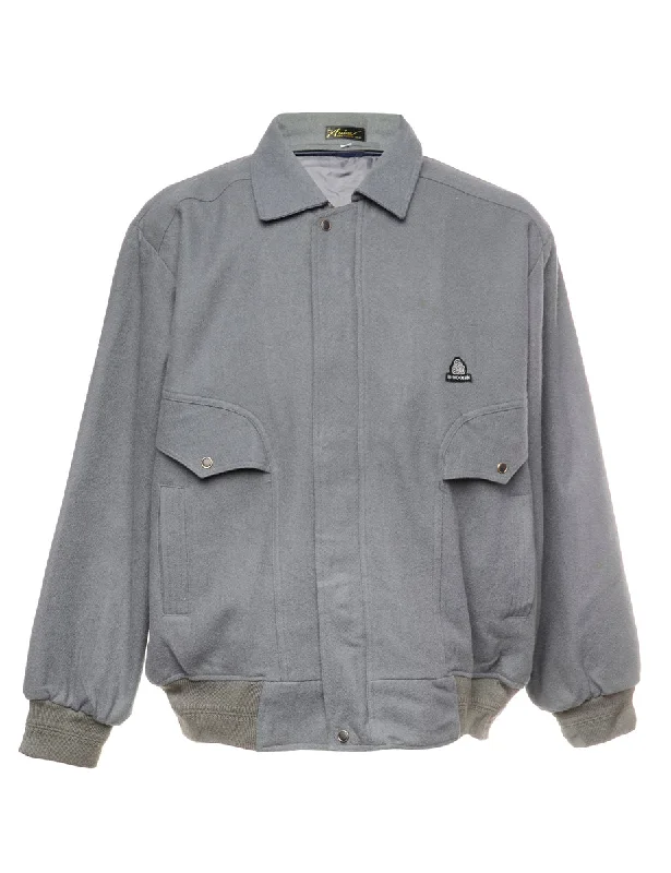 Running T-ShirtsZip Front Wool Jacket - L