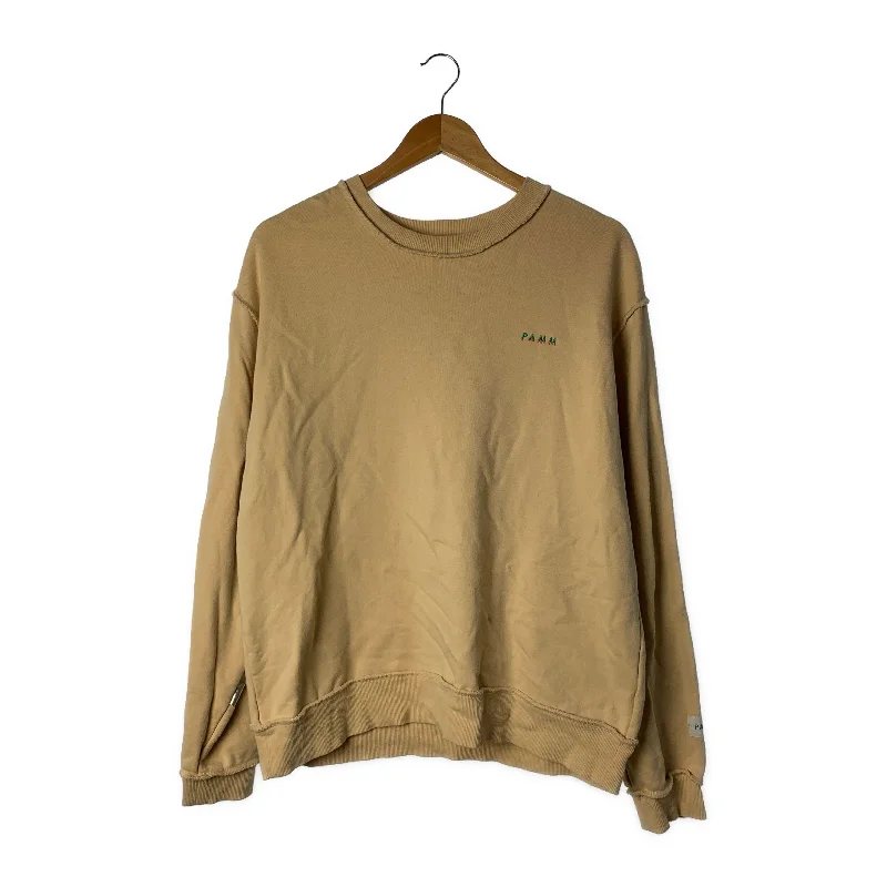 Glitter SweatshirtsPAMM/Sweatshirt/M/Beige/Cotton/