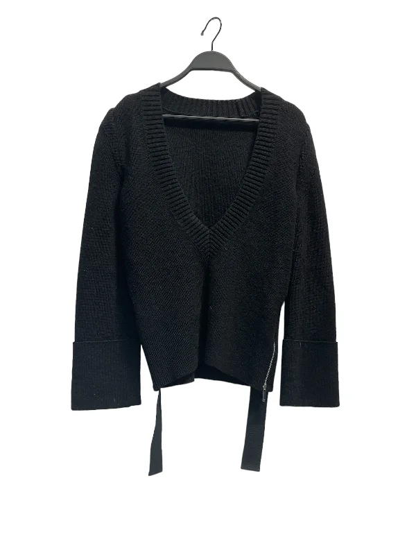 Stretch-Knit SweatshirtsSacai/Sweatshirt/2/Wool/BLK/