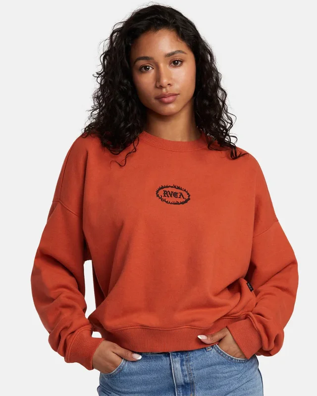 Embroidered SweatshirtsCourt Crew Sweatshirt