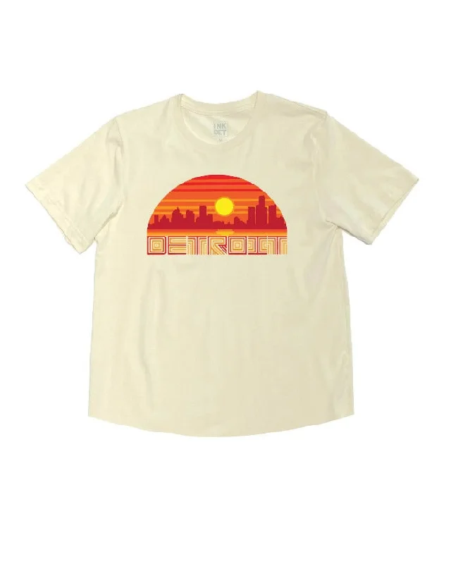 Embellished T-ShirtsInk Detroit Sunny D Kinda Cropped T-Shirt - Natural