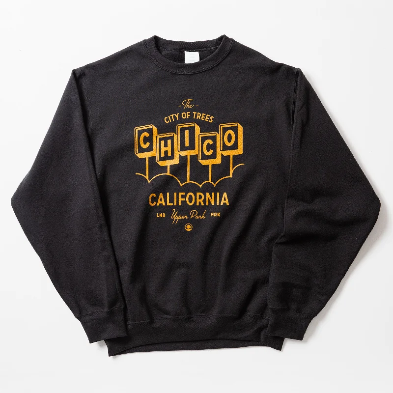 Printed SweatshirtsMotel Chico Thrifty Crew Sweatshirt