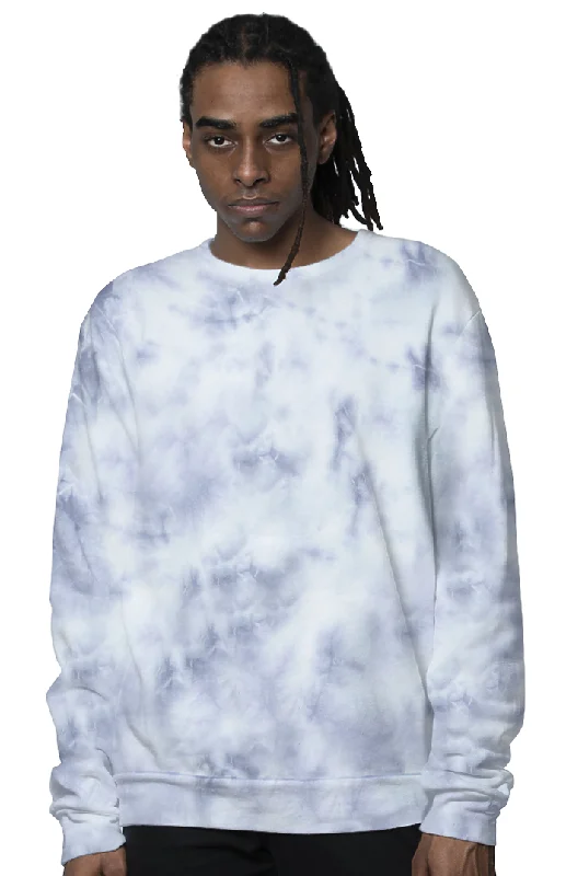 Waterproof HoodiesNEW! Cloud Tie Dye Crew Sweatshirt 3559CTD