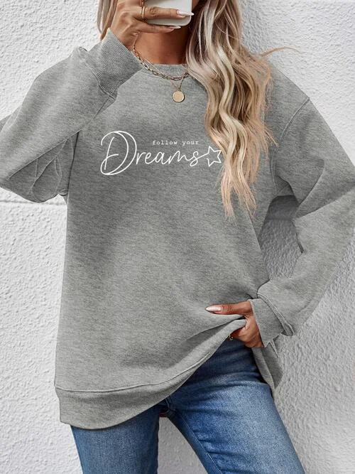 Longline HoodiesShoreline Boutique Follow Your Dreams Sweatshirt