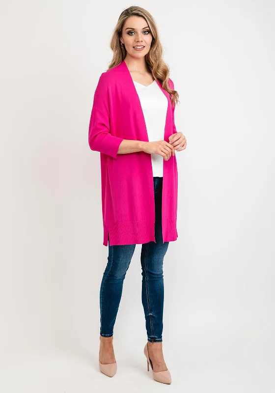 Formal cardiganSeventy1 One Size Long Fine Cardigan, Pink